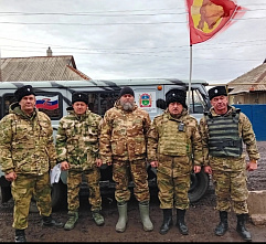 В казачий батальон «Барс-18» из Каменска-Шахтинского доставлен гуманитарный груз