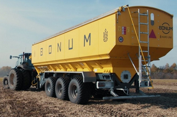 Бункер для сбора гороха - одна из импортозамещающих производственных новинок 