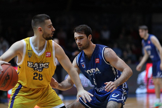 Баскетболисты БК «Барс-РГЭУ» дома разгромили соперников из Сургута