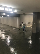 В Ростове из подземного перехода у стадиона «Ростов-Арена» откачали грунтовые воды