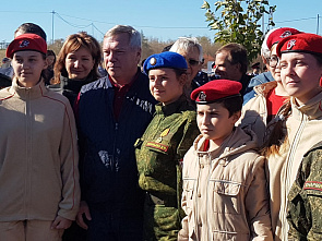 Заложили Сад Победы 