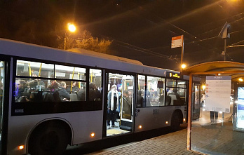 В новогоднюю ночь в Ростове продлят работу общественного транспорта
