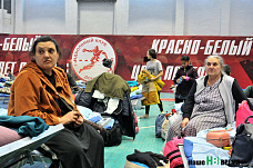 Из Таганрога эвакуированных из Донбасса жителей отправляют в регионы России