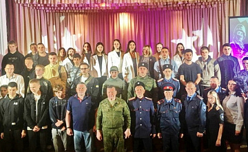 Казаки Сулинского юрта приняли участие в Дне призывника