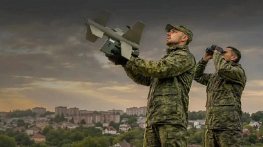 Минувшей ночью рой вражеских беспилотников попытался прорваться через север Ростовской области