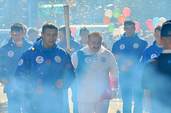 Город принял эстафету