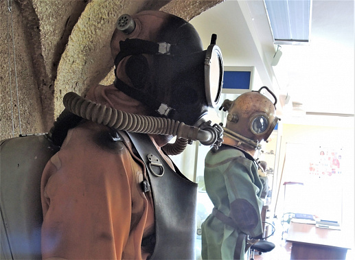 Свой профессиональный праздник отметили водолазы