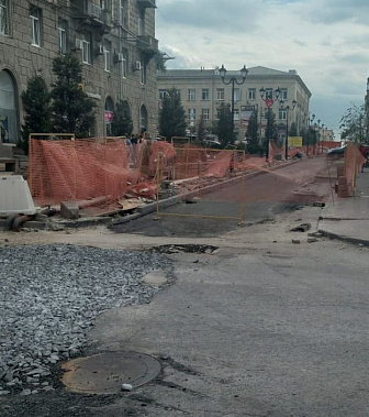 Ремонт переулка Семашко в Ростове планируют завершить к 10 октября