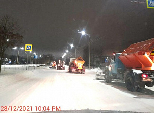 Волгодонск покрыло ледяной коркой