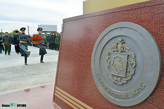 Армия занимается благоустройством городской территории