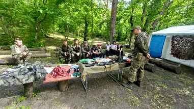 В Куйбышевском районе поисковики обнаружили останки 34 советских бойцов и командиров
