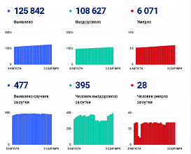 Коронавирус в Ростовской области: статистика на 3 сентября