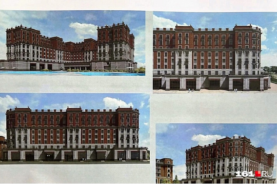 Вариант объемно-планировочного решения, предложенный предпринимателем. Чересчур помпезно для зоны отдыха... Источник фото: 161.ru