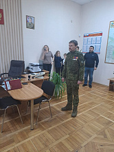 Ростовский доброволец Иван Ручка награжден медалью «За храбрость»