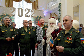 Военнослужащие ЮВО провели благотворительную акцию «Елка желаний»