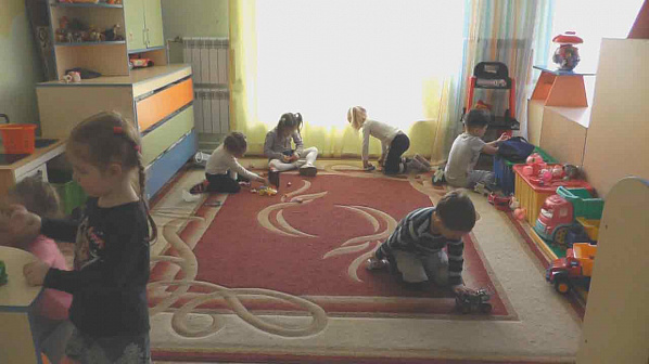 Интересных занятий в этом садике много, но больше всего малыши любят, конечно же, поиграть.