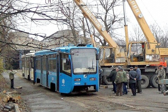 В Новочеркасск прибыли «московские» трамваи