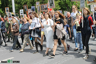 На Дону численность рядов «Бессмертного полка» превысила 250 тысяч человек