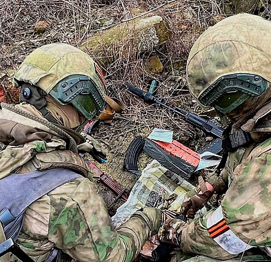 Росгвардейцы обнаружили тайник ВСУ с оружием и боеприпасами