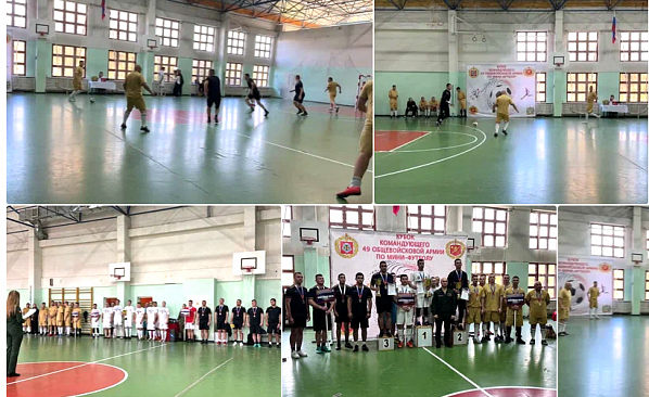 Футбол был мини, а спортивный праздник - большим