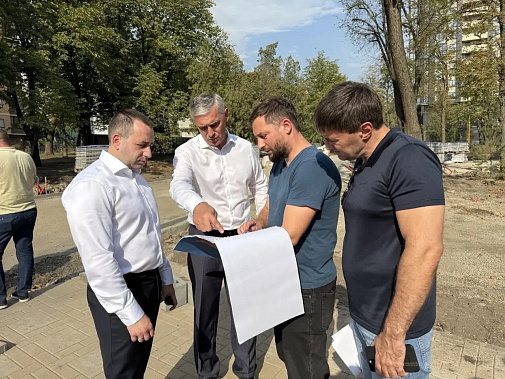 Уж дата близится: островок природы готовят к появлению в центре Ростова...