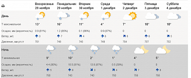 Погода снова передумала: конец ноября на Дону будет теплым