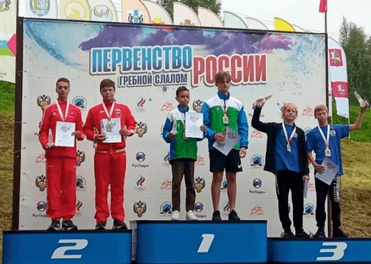 Спортсмены Дона впервые взяли медали по гребному слалому