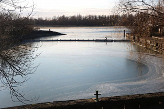В Ростове снижено давление водопроводной воды из-за шуги на Дону