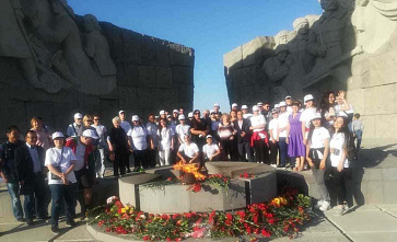 Веломарафон благодарности в честь 75-летия Победы завершился на «Самбекских высотах»