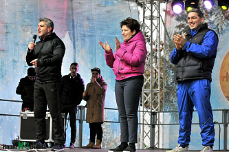 1 января в Ростове прошел традиционный легкоатлетический забег