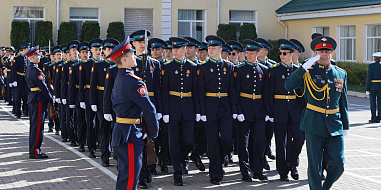 Ребят, недавно зачисленных в училище и корпус, посвятили в кадеты