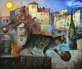 Стартовала видеовыставка основателя «Лунного кота»
