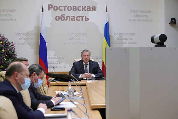 В. Голубев во время заседания Госсовета. Источник фото: donland.ru