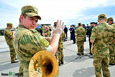 В ЮВО прошла первая репетиция парада