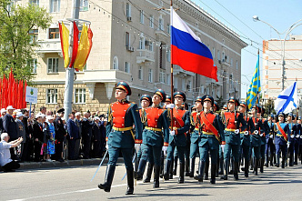 В преддверии Дня Победы. 