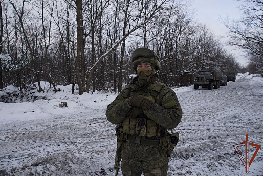 Росгвардейцы помогли экстренным службам ЛНР