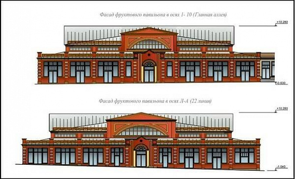 После реконструкции на Нахичеванском рынке появятся новые павильоны. Фото сайта 161.ru