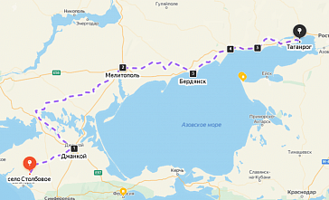 Из Крыма в Ростовскую область проложен альтернативный сухопутный маршрут для грузовых перевозок