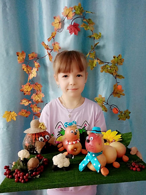 Семья Маши Кандауровой стала победителем в конкурсе «Урожайные фантазии».