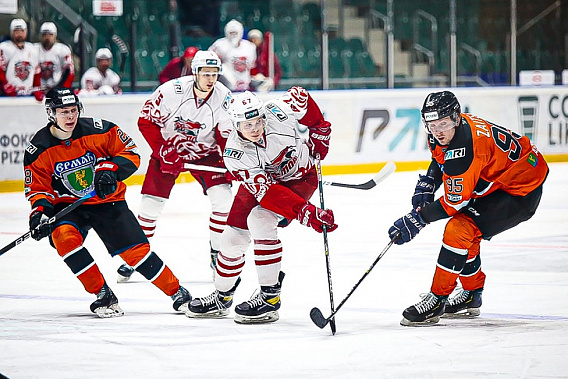 ХК «Ростов» на выезде проиграл аутсайдеру ВХЛ