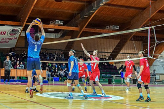 Стартовала волейбольная лига