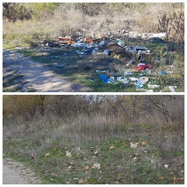 В Семикаракорске «убрали» свалку с помощью «Фотошопа»