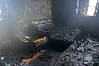 В Ростовской области на пожаре погиб ребенок