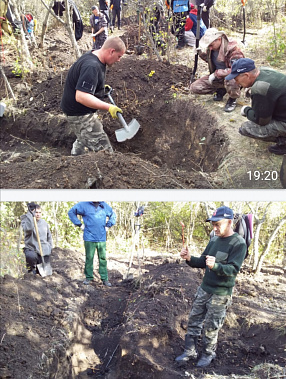 Сегодня на севере Ростовской области поисковики обнаружили воинское захоронение, которое долго и целенаправленно искали