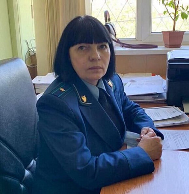 Старший помощник прокурора Железнодорожного района Ростова Ольга СОБОЛЕВСКАЯ