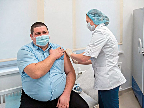 Лишние килограммы мешают вакцине защищать организм