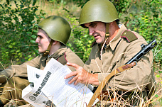 В Самбеке реконструировали бои на южном направлении 1943 года – прорыв Миус-фронта