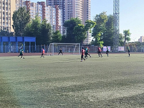 Сезонный спортивный марафон финишировал на футбольном поле