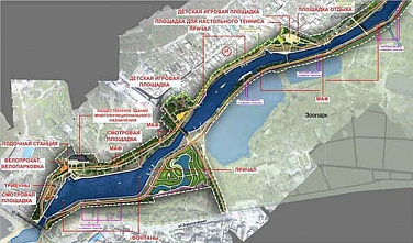 Парк вдоль Темерника становится реальностью