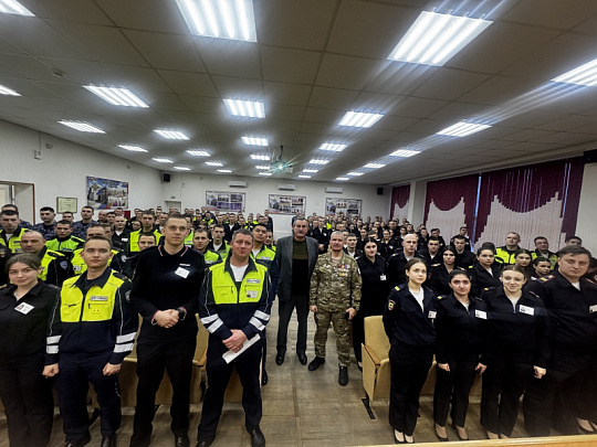 Поздравили участника СВО, военного документалиста, поисковика Альфреда Хлебина